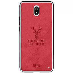 Чехол 1TOUCH Textile Deer Xiaomi Redmi 8A Red