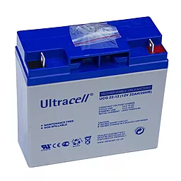Аккумуляторная батарея Ultracell 12V 22 Ah GEL (UCG22-12) - миниатюра 2