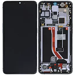 Дисплей Realme X2 Pro с тачскрином и рамкой, оригинал, Black - фото Дисплей Realme X2 Pro с тачскрином и рамкой, оригинал, Black