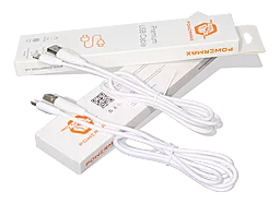 Кабель USB Powermax Premium Type-C Cable White (PWRMXC1TC) - миниатюра 4