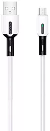 Кабель Usams U51 Silicone USB-A - micro USB 10w 1м cable White - фото Кабель Usams U51 Silicone USB-A - micro USB 10w 1м cable White