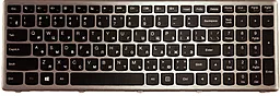 Клавіатура для ноутбуку Lenovo Flex 15 Flex 15D G500s G505s S510p 25-211031 Silver Frame Original