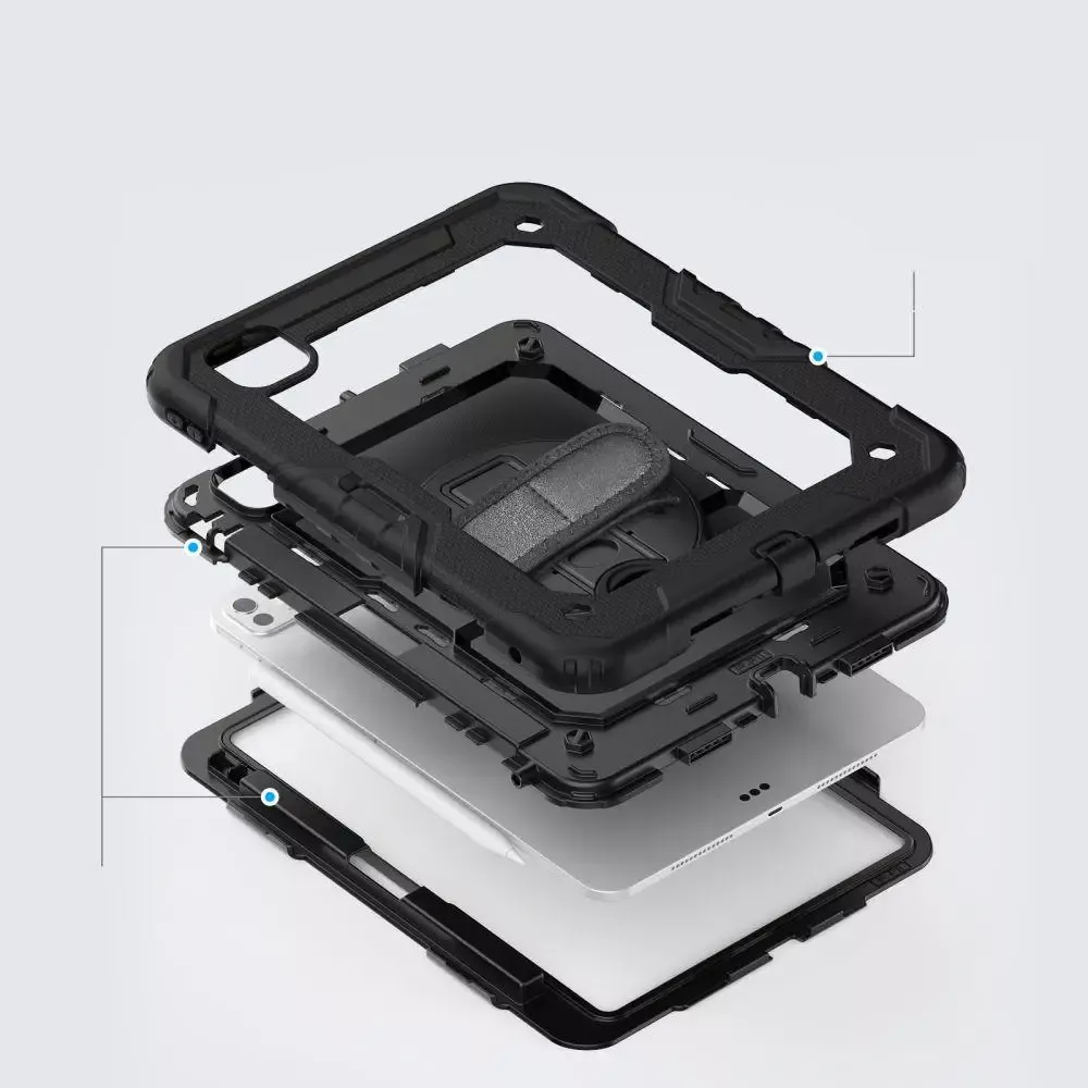 Чехол для планшета Solid360 для Apple iPad Pro 11'' (2024) Black - фото 5