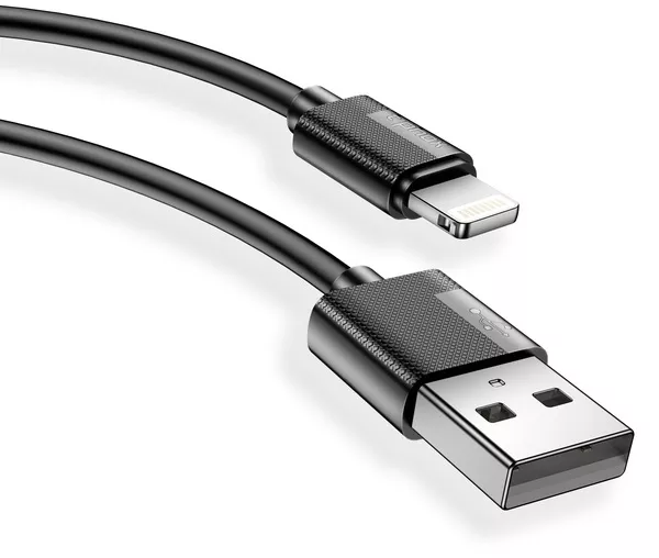 Кабель T-PHOX Nets T-L801 USB-A - Lightning cable 1.2м Black - фото 3