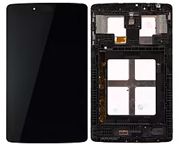 Дисплей для планшета LG G Pad 7.0 V400, V410 + Touchscreen with frame (original) Black - фото Дисплей для планшета LG G Pad 7.0 V400, V410 + Touchscreen with frame (original) Black