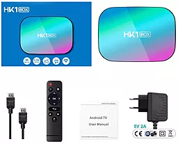 Smart приставка Android TV Box HK1 Box 4/128 GB - мініатюра 9