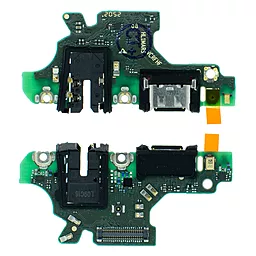 Нижняя плата Huawei P30 Lite / Nova 4e с разъемом зарядки, наушников и микрофоном Original - фото Нижняя плата Huawei P30 Lite / Nova 4e с разъемом зарядки, наушников и микрофоном Original