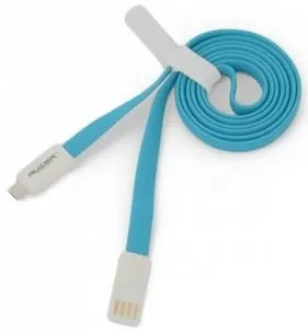 Кабель Auzer AC-M1 USB-A - micro USB 1м cable Blue - фото 1