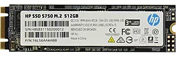 Накопичувач SSD HP M.2 2280 512GB S750 (16L56AA#ABB)