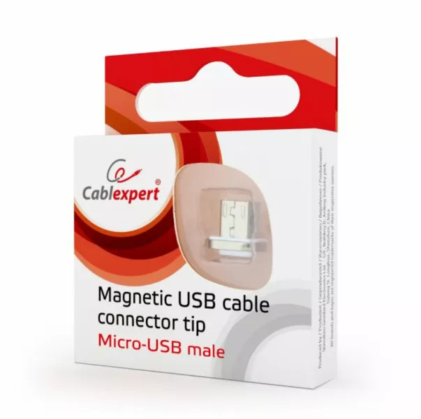 Магнитный адаптер Cablexpert Magnetic USB-A - micro USB Connector - фото 4