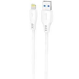 Кабель Proove Simple Silicone USB-A - Lightning 12w 2.4a 2м cable White (CCSS12001122) - фото Кабель Proove Simple Silicone USB-A - Lightning 12w 2.4a 2м cable White (CCSS12001122)