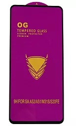 Захисне скло OG для Samsung Galaxy A51/Galaxy A52/Galaxy A52s/Galaxy M31s/Galaxy S20 FE Black (тех. упаковка) - фото Захисне скло OG для Samsung Galaxy A51/Galaxy A52/Galaxy A52s/Galaxy M31s/Galaxy S20 FE Black (тех. упаковка)