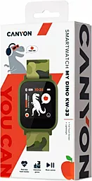 Смарт-часы Canyon My Dino KW-33 Green (CNE-KW33GB) - миниатюра 5