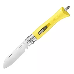 Мультитул Opinel DIY №9 Inox (001804) Жёлтый - фото Мультитул Opinel DIY №9 Inox (001804) Жёлтый