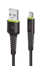 Кабель Intaleo CBFLEXM2 USB-A - micro USB 12w 2.4a 2м cable Black (1283126521430) - фото Кабель Intaleo CBFLEXM2 USB-A - micro USB 12w 2.4a 2м cable Black (1283126521430)