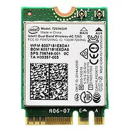 Бездротовий адаптер (Wi-Fi) Intel 8265.NGWMG.S - фото Бездротовий адаптер (Wi-Fi) Intel 8265.NGWMG.S