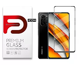 Защитное стекло ArmorStandart Icon Xiaomi Poco F3 Black (ARM58921)