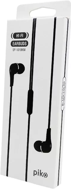 Наушники Piko EP-101BKM Black - фото 2