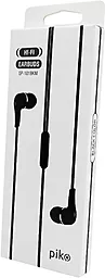 Наушники Piko EP-101BKM Black - миниатюра 2 Наушники Piko EP-101BKM Black - миниатюра 2
