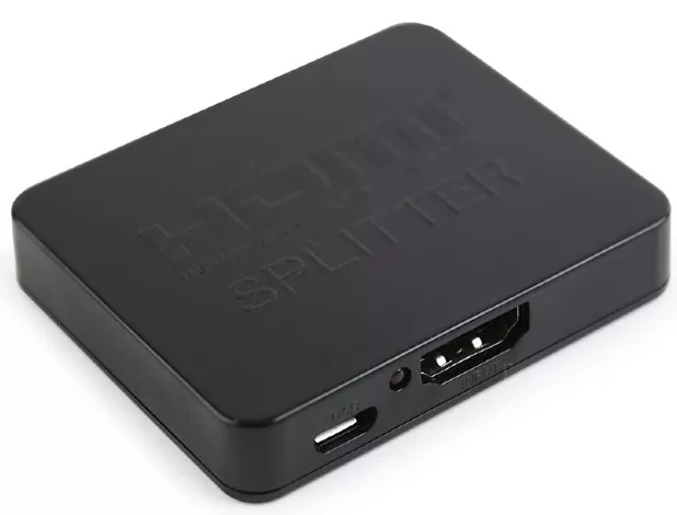Видео переходник (адаптер) HDMI AF> HDMI AF x2 (DSP-2PH4-03) Cablexpert - фото 3
