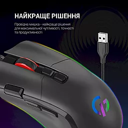 Компьютерная мышка GamePro GM385 Black - миниатюра 6 Компьютерная мышка GamePro GM385 Black - миниатюра 6
