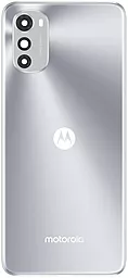 Задняя крышка корпуса Motorola Moto E32 XT2227 со стеклом камеры Misty Silver - фото Задняя крышка корпуса Motorola Moto E32 XT2227 со стеклом камеры Misty Silver