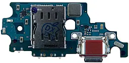 Нижняя плата Samsung Galaxy S21 Plus 5G G996U (версия USA) с разъемом зарядки, Sim-карты, микрофоном - фото Нижняя плата Samsung Galaxy S21 Plus 5G G996U (версия USA) с разъемом зарядки, Sim-карты, микрофоном