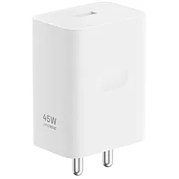 Сетевое зарядное устройство Oppo Supervooc 45w USB-A fast charger white (VCB4JAEH)
