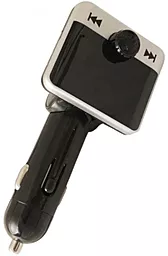 Автомобільний зарядний пристрій з FM трансмітером EasyLife H22 2.1a car charger black
