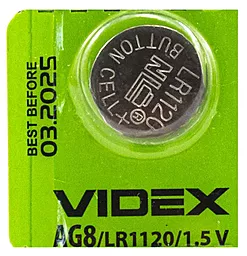 Батарейки Videx AG8 / LR1120 1шт 1.5 V