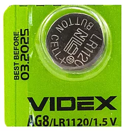 Батарейки Videx AG8 / LR1120 1шт - фото Батарейки Videx AG8 / LR1120 1шт