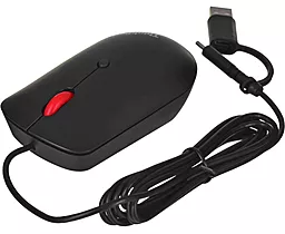 Комп'ютерна мишка Lenovo ThinkPad USB-C Wired Compact Mouse (4Y51D20850) - мініатюра 2