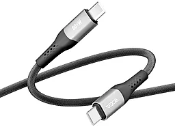 Кабель Ridea RC-US42 UltraStrong USB Type-C - Type-C 60w 3a 2м PD cable Black - фото Кабель Ridea RC-US42 UltraStrong USB Type-C - Type-C 60w 3a 2м PD cable Black