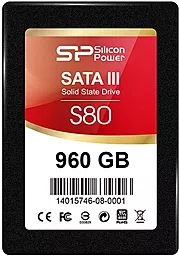 SSD Накопитель Silicon Power Slim S80 960 GB (SP960GBSS3S80S25)