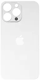 Задняя крышка корпуса Apple iPhone 14 Pro Max (small hole) Silver - фото Задняя крышка корпуса Apple iPhone 14 Pro Max (small hole) Silver