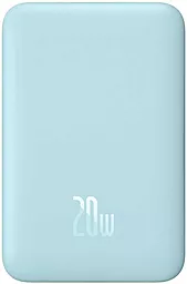 Бездротовий (магнітний) повербанк Baseus Magnetic Mini 10000 mAh 20W Blue (PPCX030003)