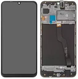 Дисплей Samsung Galaxy M10 M105 з тачскріном і рамкою, Black