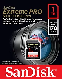 Карта памяти SanDisk SDXC Extreme PRO 1TB Class 10 UHS-I U3 V30 (SDSDXXY-1T00-GN4IN) - миниатюра 4