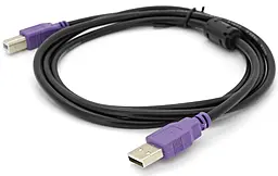 Кабель (шлейф) Ritar USB 2.0 AM/BM 1.5м с ферритовым фильтром чёрный (YT-AM / BM-1.5MB) - фото Кабель (шлейф) Ritar USB 2.0 AM/BM 1.5м с ферритовым фильтром чёрный (YT-AM / BM-1.5MB)