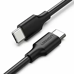 Кабель USB PD Ugreen US286 Nickel Plating 60W 3A 3M USB Type-C - Type-C Cable Black