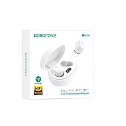 Наушники Borofone BW06 Manner White - миниатюра 3 Наушники Borofone BW06 Manner White - миниатюра 3