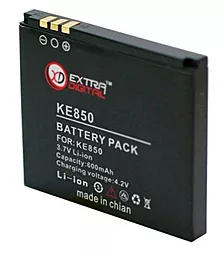 Аккумулятор LG KE850 Prada / LGIP-A750 / DV00DV6062 (600 mAh) ExtraDigital - миниатюра 2