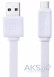 Кабель Remax Fast USB-A - Type-C 12w 2.4a 1м cable White (RT-C1) - фото Кабель Remax Fast USB-A - Type-C 12w 2.4a 1м cable White (RT-C1)