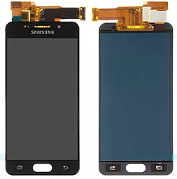 Дисплей Samsung Galaxy A3 A310 2016 с тачскрином, (TFT), Black
