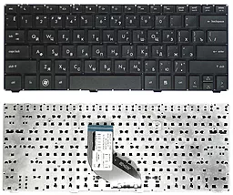 Клавіатура для ноутбуку HP ProBook 4230S без рамки чорна