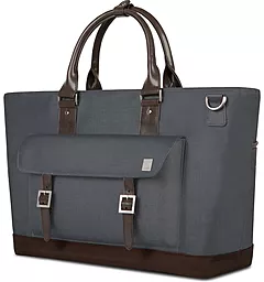 Сумка для ноутбука Moshi Costa Travel Satchel 15" Granite Gray (99MO099041) - фото Сумка для ноутбука Moshi Costa Travel Satchel 15" Granite Gray (99MO099041)