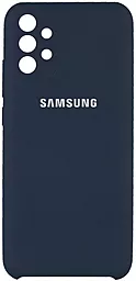 Чохол Epik Silicone Cover Full Camera (AAA) Samsung A325 Galaxy A32 Midnight Blue