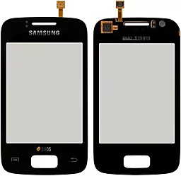 Сенсор (тачскрин) Samsung Galaxy Y Duos S6102 (original) Black - фото Сенсор (тачскрин) Samsung Galaxy Y Duos S6102 (original) Black