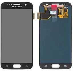 Дисплей Samsung Galaxy S7 G930 с тачскрином, сервисный оригинал, Black