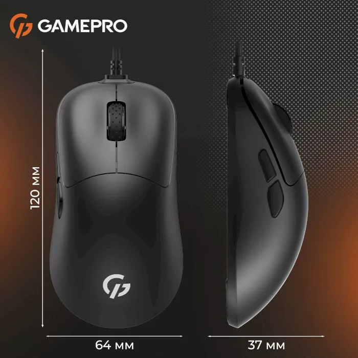 Компьютерная мышка GamePro GM690B Black - фото 13